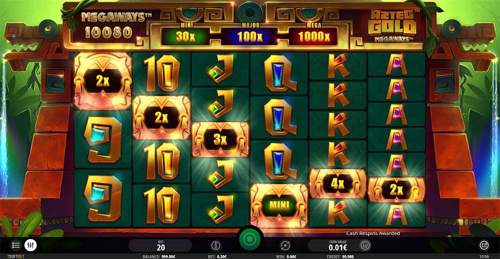 perjalanan mendebarkan dan unik dengan game slot Aztec Gold Megaways